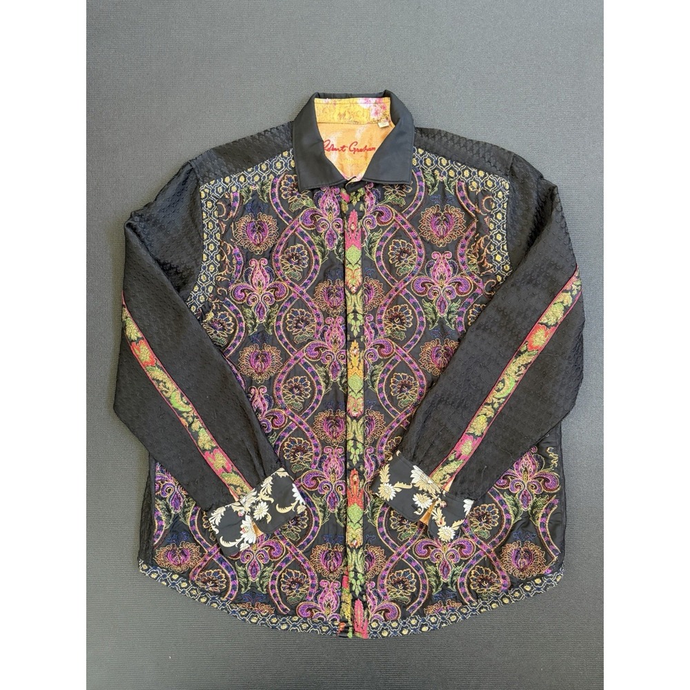 Robert Graham "Lindemann" Limited Edition 3XL Long Sleeve Button-Up Shirt